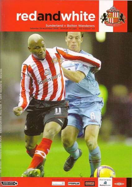 Sunderland FC v Bolton Wanderers FC